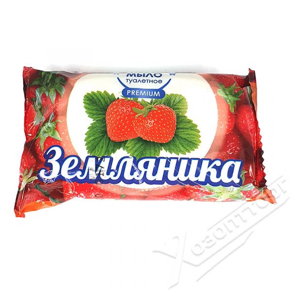 Toilet soap "Strawberry" 90g. w/o Premium (72 pcs in a box)